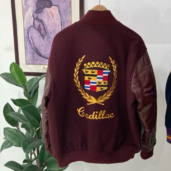 90’s Cadillac Crest Owners Letterman Jacket - Picture 2 of 3